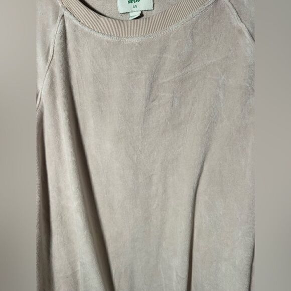 Aerie  tracksuit: ‘real obsessed’ pink velour L - Picture 4 of 8